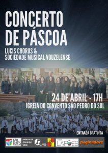 Read more about the article Concerto de Páscoa – Igreja do Convento S. P. Sul