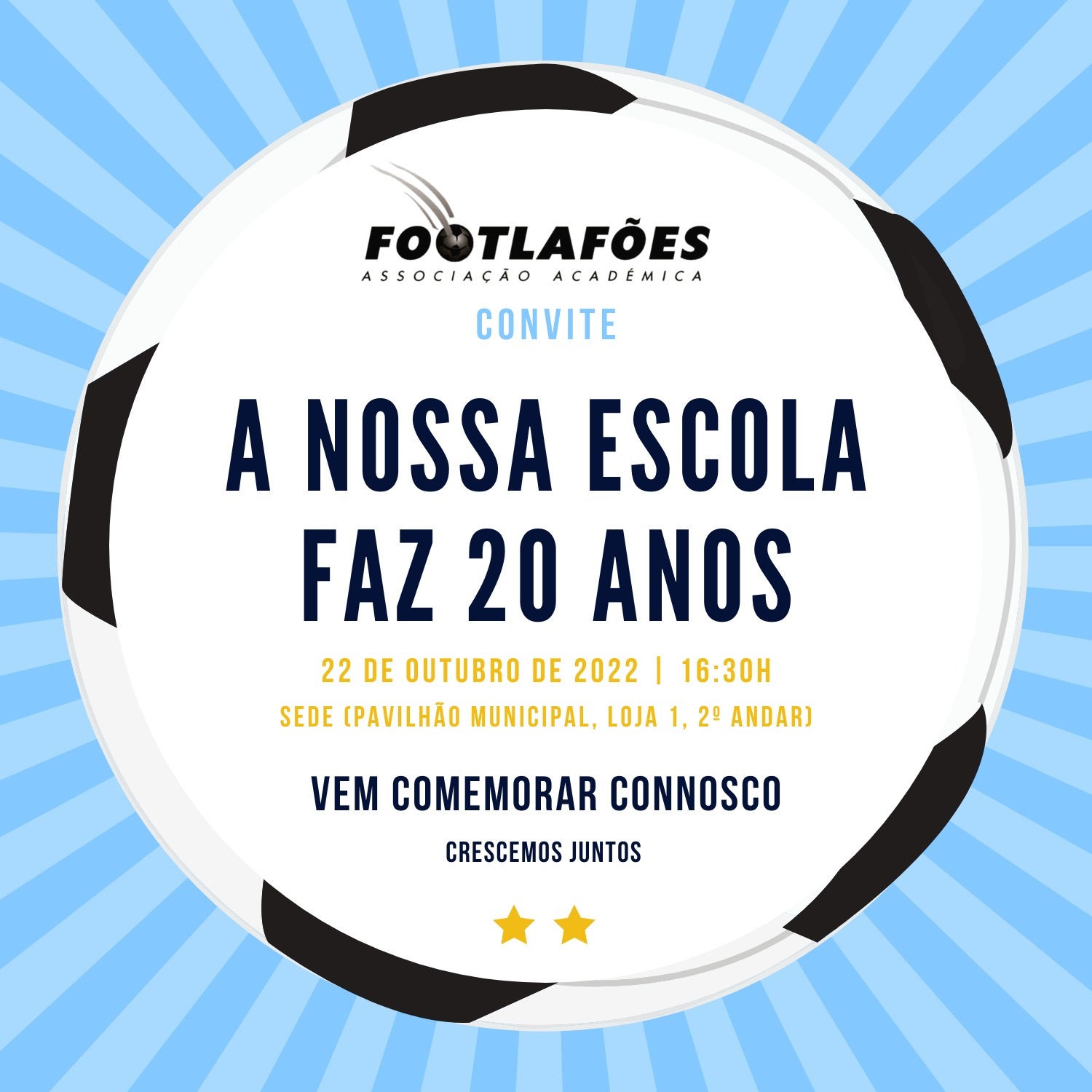 You are currently viewing FootLafoes – celebra 20 anos